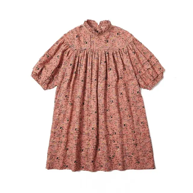 Fashion 12M To 18Y Kids Baby Girls Teen Summer Dress Women Midi Dress 2022 Children Clothing Fashion Sisters Floral Style