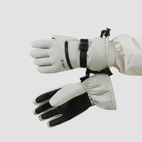 Gants de ski pour homme, hiver, thermiques, compatibles écran tactile, antidérapants, doublure polaire, imperméables, coupe-vent