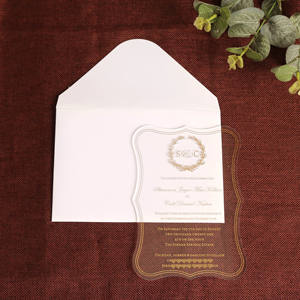 <strong>Personalised</strong> Luxury Acrylic Wedding <strong>Invitation</strong> Cards - Product Image 6