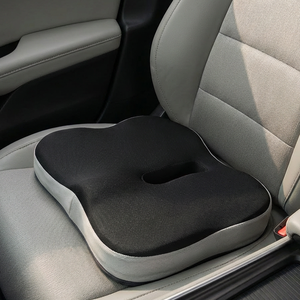 Coussin de siège ergonomique orthopédique en mousse à mémoire de forme YUE RISE pour soulager la douleur, amovible et lavable, pour siège de voiture et bureau - Product Image 1