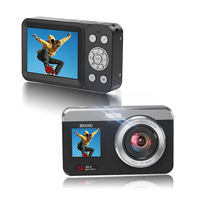 Kamera Digital Portabel untuk Anak, Video HD 1080P, Zoom 16X, Camcorder Selfie Isi Ulang, Hadiah Mainan Fotografi yang Lucu