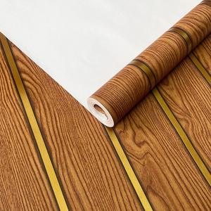 UDK 45cm * 10m 3d Wallpapers 2025 Neues Design Tapete Holzmaserung Peel and Stick Home Hotel Wand dekoration - Product Image 1