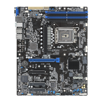 Motherboard P13R-E dengan Soket Tunggal LGA1700 Chipset C266 dengan Slot DDR5 Mainboard Baru