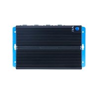 Nueva Computadora Industrial sin Ventilador, Mini PC Integrada con 4 Puertos RS232, CPU de 11.ª Generación para Uso Comercial Continuo 24/7