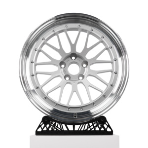 Jante de voiture de tourisme en alliage T6061 forgé sur mesure, monobloc, légère, argent poli, 19 20 21 22 23 24 <span class=keywords><strong>Motorsport</strong></span> E88 RE88 LM - Product Image 2