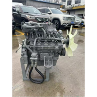 Conjunto de motor diésel Original 4HF1 4LE2 4JA1 4HG1 usado reacondicionado de segunda mano para ISUZU Excavator Bulldozer Loader Rebuild Kit