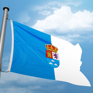 Bandiera Patriottica in Poliestere Stampata Digitalmente delle Isole <span class=keywords><strong>Canarie</strong></span> La Palma 3x5FT, Logo Personalizzato per Uso Domestico e Esterno, Decorazione - Product Image 3