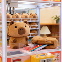 Jouets en peluche Capybara mignons de 8 pouces, animaux en peluche, jouets de dessin animé pour enfants, pour machines à griffes