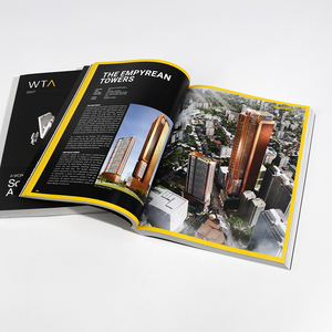 Aangepaste Softcover Architectuur Tijdschriftbrochure Prentenboekafdrukservice - Product Image 6