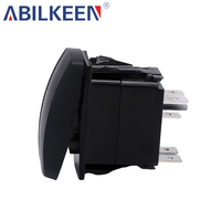 Interrupteur à bascule automobile avec symbole laser, étanche IP65, 12V 24V, pour dispositifs électriques de voiture, fourni par l'usine