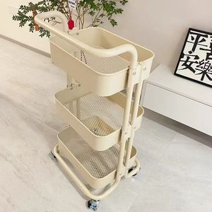 유틸리티 카트 롤링 선반 보관 주최자 트롤리 카트 - Product Image 5