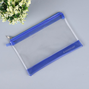 Bolsa de Plástico PE Coreana Reciclable Más Popular del 2025, Bolsa para Archivos, Bolsa con Cierre Mate, Simple y Portátil para Almacenamiento como Lápices - Product Image 3