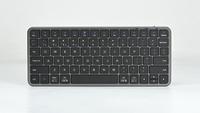 Baru grosir OEM Dual Mode (BT + 2.4G) USB Wireless Aluminium Mini Keyboard dengan RGB Backlit untuk Laptop/Desktop