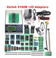 Analizador de motor de programador universal XELTEK SuperPro 6100N con 45 adaptadores ISCP y cable EDID