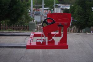 מלגזה נושא תוף dc, lifter תוף כבד עבור פלדה 205l & תופים פלסטיק, ציוד טיפול תוף מלגזה - Product Image 2