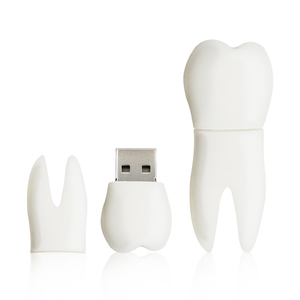 Nha khoa phòng thí nghiệm cho đi món quà biểu tượng tùy chỉnh in ấn 4GB 8GB 16GB 3D cấy ghép hình dạng răng CLE USB ổ đĩa flash đĩa Key Memory Stick - Product Image 1