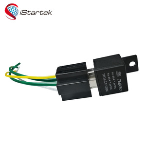 IStartek <span class=keywords><strong>meilleur</strong></span> caché 12V 24V 4 broches 5 broches relais de masquage automatique pour <span class=keywords><strong>GPS</strong></span> Tracker arrêt du moteur - Product Image 4