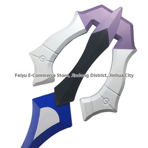 Regno cuori Mickey Mouse Sola 1-1 chiave lama oggetti di scena in bianco <span class=keywords><strong>e</strong></span> nero in metallo simulazione arma con stampa digitale - Product Image 4