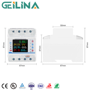 Interruptor Diferencial Trifásico 4P AC 380V Industrial, Protector Inteligente de Reconexión, Protector WiFi, Estabilizador de Voltaje - Product Image 4
