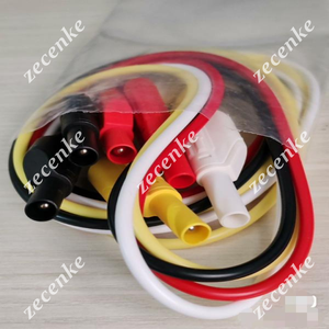 5080A líneas <span class=keywords><strong>de</strong></span> prueba rojo, negro, amarillo, Blanco 4 líneas - Product Image 3