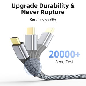 Câble HDMI Fibre Optique FJGEAR 144Hz 120Hz pour Moniteur <span class=keywords><strong>de</strong></span> Jeu Haute Vitesse 48 Gbps Prise en Charge 4K HDR 8K - Product Image 2