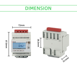 Acrel adw300w không dây ba-giai đoạn Đồng hồ điện với màn hình <span class=keywords><strong>LCD</strong></span> hiển thị và <span class=keywords><strong>3</strong></span> CTS tùy chọn cho giám sát từ xa thông qua wifi hoặc 4 gam - Product Image 3