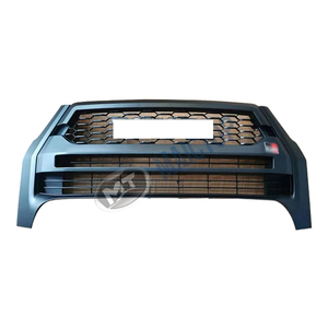 MAICTOP – accessoires de voiture Abs pare-chocs avant en plastique maille Grille Grille pour <span class=keywords><strong>Hilux</strong></span> Revo Rocco 2021 <span class=keywords><strong>2022</strong></span> GR Sport Style Accesorios - Product Image 5