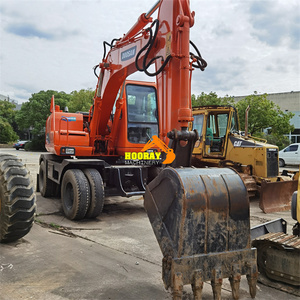 Excavadora de Ruedas Usada Doosan DH150/DH140/DH210, Modelo 2020, Origen Corea, Motor de 86KW - Product Image 3
