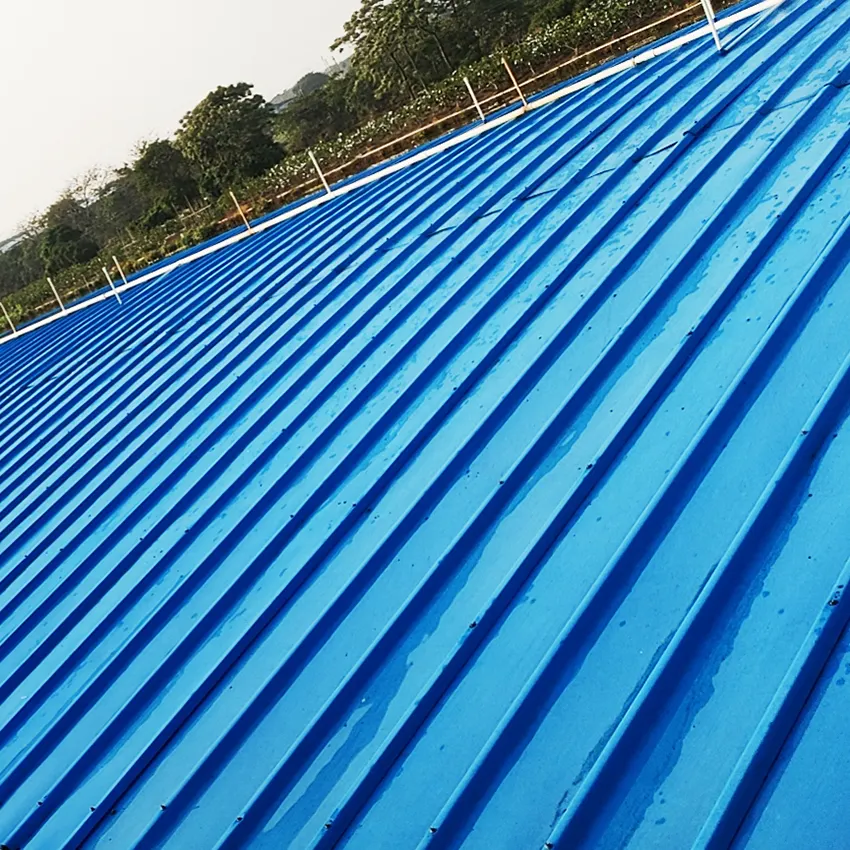Weathering Gel-Coated Gfrp Grp Roof Panel Anti-Aged Gelcoat Glass Fiber Roof Panel For Balcony Roofing