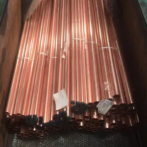 Tubo de cobre médico, tubos de cobre para uso al vacío, oxígeno, aire, 12mm, 40mm
