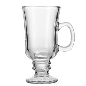 Custom Wholesale 250Ml Dainty Design Appearance High Borosilicate Clear Thickened <b>Glass</b> <b>Mug</b> Milk Juice <b>Handle</b> Cup - Product Image 1