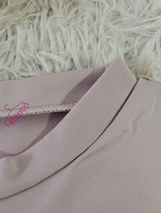 Áo ngắn tay cơ bản đi chơi Áo crop <span class=keywords><strong>top</strong></span> ôm vừa vặn - Product Image 5