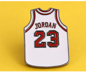 Épinglette en émail métallique de <span class=keywords><strong>maillot</strong></span> de basket-ball <span class=keywords><strong>NBA</strong></span>, créative - Product Image 6