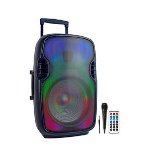 Haut-parleurs portables 15 pouces haut-parleur de <span class=keywords><strong>voiture</strong></span> fête karaoké haut-parleur professionnel - Product Image 4