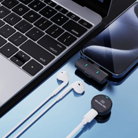 Microphone cravate sans fil magnétique M1 pour téléphone, caméra, diffusion en direct, YouTube, vlog, microfono para celular, microphones à clipser