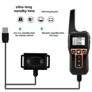 <span class=keywords><strong>Collier</strong></span> de dressage électrique pour <span class=keywords><strong>chien</strong></span> avec télécommande LCD, vibrations et sons – Fournitures de course et d'entraînement pour animaux de compagnie - Product Image 5