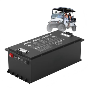 Paquete <span class=keywords><strong>de</strong></span> Baterías Personalizadas <span class=keywords><strong>de</strong></span> 48V 76.8V LiFePO4 para Carrito <span class=keywords><strong>de</strong></span> Golf, Batería <span class=keywords><strong>de</strong></span> Iones <span class=keywords><strong>de</strong></span> Litio <span class=keywords><strong>de</strong></span> Alta Capacidad <span class=keywords><strong>de</strong></span> Reemplazo Directo para Club Car EZGO Yamaha - Product Image 1