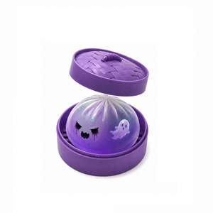 Halloween Dumpling Squishy Fun Food Stress Relief <b>Fidget</b> Toy <b>Pack</b> Custom Tpr Squeeze Toys Manufacturer for Kids - Product Image 3