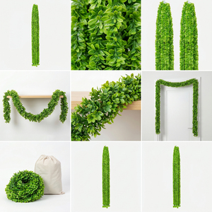 Artificial Green Hanging Amaranthus Garland Decorative Flower <b>String</b> for Wedding Stage Backdrop Home <b>Garden</b> Decor - Product Image 6