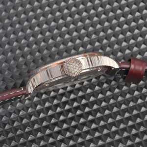 Montre mécanique pour homme, simple, personnalisée, bracelet en acier inoxydable, mouvement Miyota, cadran de 40 mm avec chiffres arabes, affichage par aiguilles - Product Image 5