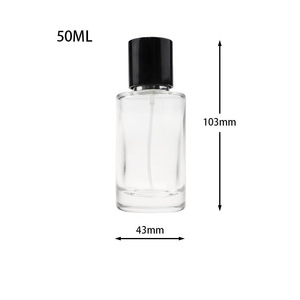 New <b>Style</b> 100ml Cylindrical Perfume Refillable Bottle Press Fine Mist <b>Spray</b> Bayonet Cosmetic Empty Container - Product Image 2