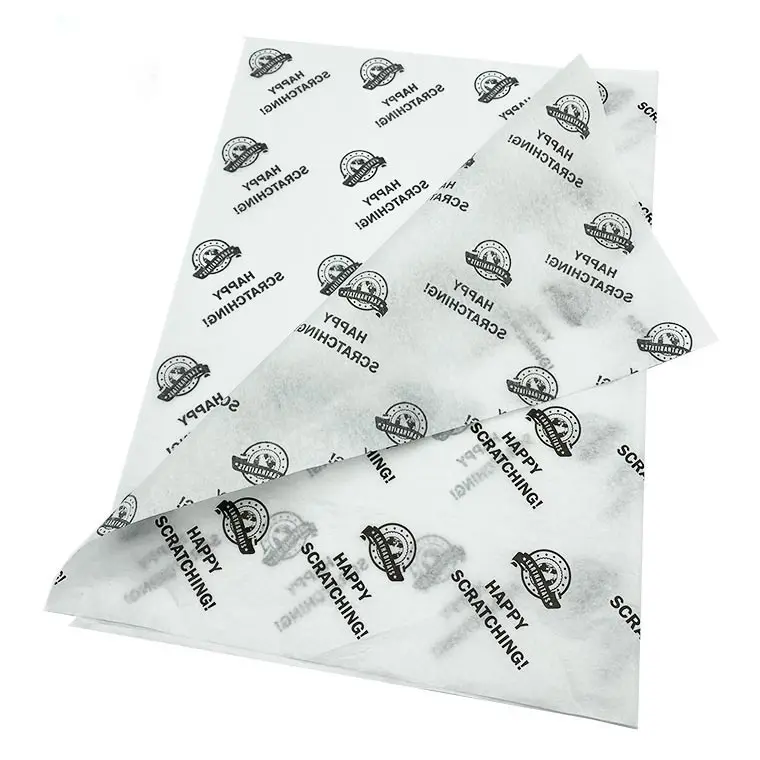 High Quality Custom Printed Stylish Logo Gift Clothes Wrapping Paper Flower Wrap Tissue Paper