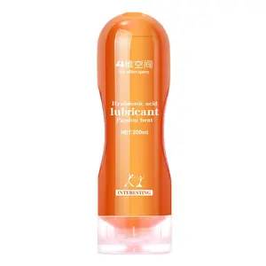 Factory Direct Sales Private Label Sexual Lube Gel 200ml Water Based Anal Sex Lubricant