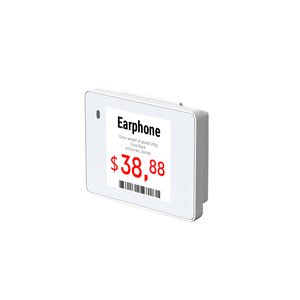 Etiqueta de Precio ESL de 1.54 Pulgadas, Diseño Nuevo, 3 Colores, Etiqueta ESL Delgada, Etiqueta Digital ESL para Farmacias y Tiendas Minoristas - Product Image 1