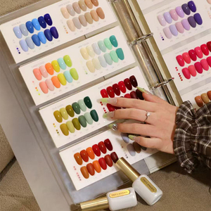 Set di Smalti Gel UV LED Danny Coll 260 Colori, <span class=keywords><strong>Lunga</strong></span> <span class=keywords><strong>Durata</strong></span>, Professionale <span class=keywords><strong>per</strong></span> Salone - Product Image 2