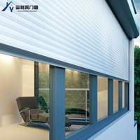 Ventanas Enrollables Eléctricas de Aluminio, Diseño Horizontal Moderno, Residencial y Comercial, Impermeables, Antirrobo