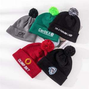 Gorro Bordado Personalizado con Diseño <span class=keywords><strong>de</strong></span> Dibujos Animados/Personajes, Estilo Y2K, 100% Acrílico, Unisex, <span class=keywords><strong>Precio</strong></span> <span class=keywords><strong>de</strong></span> Fábrica - Product Image 6