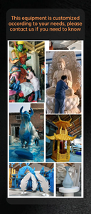 Machine de gravure de mousse de servomoteur à haute efficacité 4 axes 5.5KW avec PLC et composants de noyau de roulement - Product Image 4