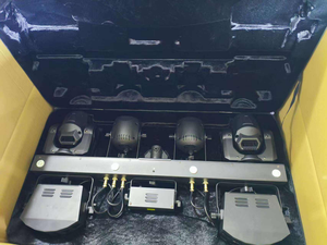 Pack de Lumières LED RVBW Portables à Tête Mobile, Effets 5-en-1 (Beam, Derby, Par, Spot, Strobe) avec Sac de Transport pour Clubs de Nuit, KTV, DJ et Scènes - Product Image 4