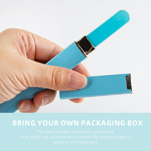 Công Cụ Làm Đẹp Du Lịch Di Động Móng Tay Tập Tin Móng Tay Đệm Chuyên Nghiệp Tái Sử Dụng Bền Đôi Hai Mặt Tinh Thể Thủy Tinh Móng Tay Tập Tin Với Trường Hợp - Product Image 6